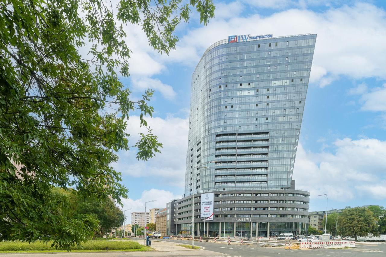 Comfy Apartments 4-5Th Floor Hanza Tower - Sauna & Pool Szczecin Eksteriør bilde