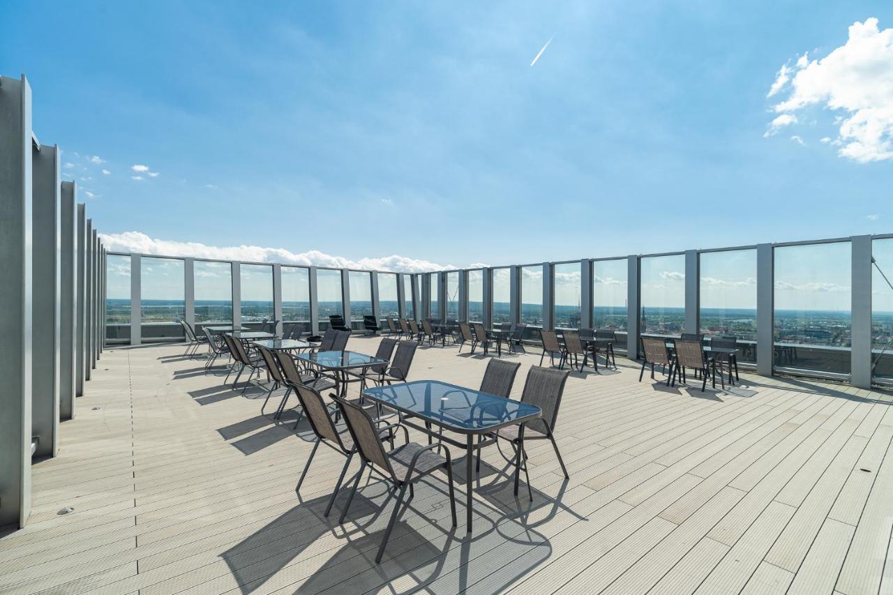 Comfy Apartments 4-5Th Floor Hanza Tower - Sauna & Pool Szczecin Eksteriør bilde